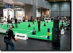 Обложка: RoboCup German open на Hannover Messe - 2008