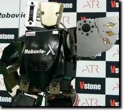 Обложка: Робот Robovie-X ведет огонь ракетами по движущимся целям - скоро и у вас дома